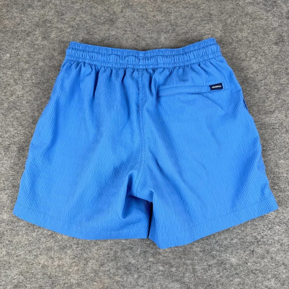 Chubbies Cascade Coolers Lined Textured Swim Trunks 5.5